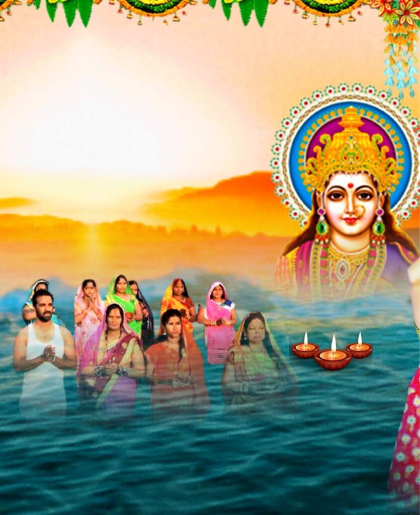 Chhath Puja Hd Backgrounds Online CB Editing