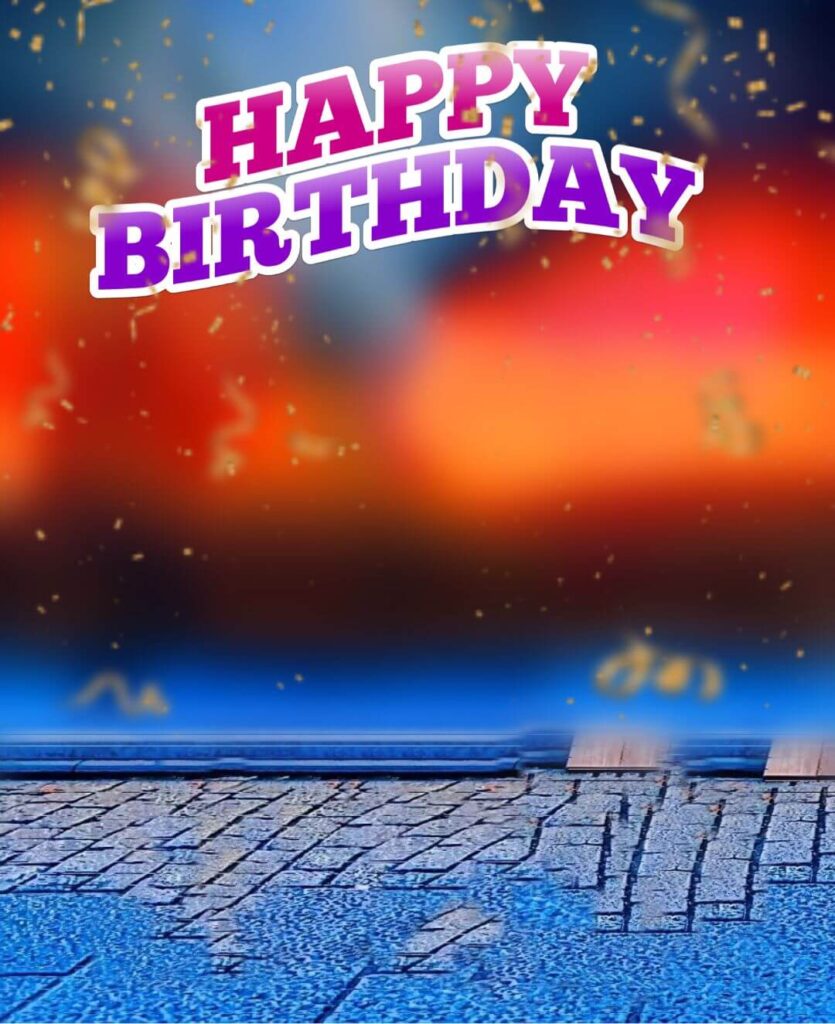 🔥 Happy Birthday Background Photo Editing