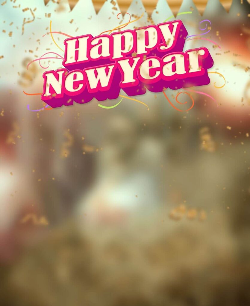 Happy New Year 2024 Background For CB Photo Editing