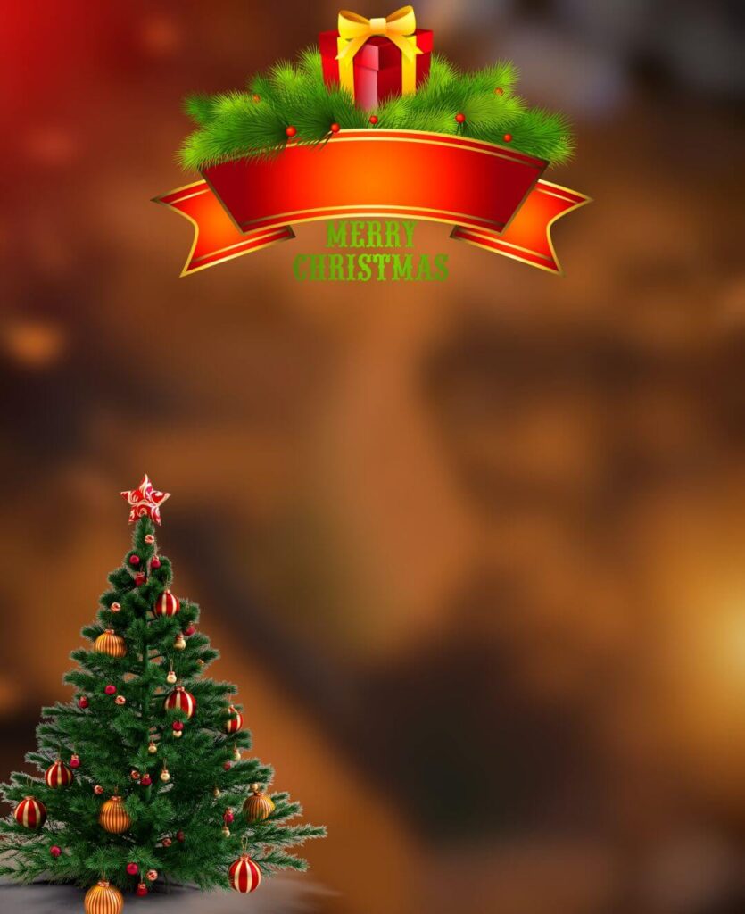 Merry Christmas Day Editing CB Background HD