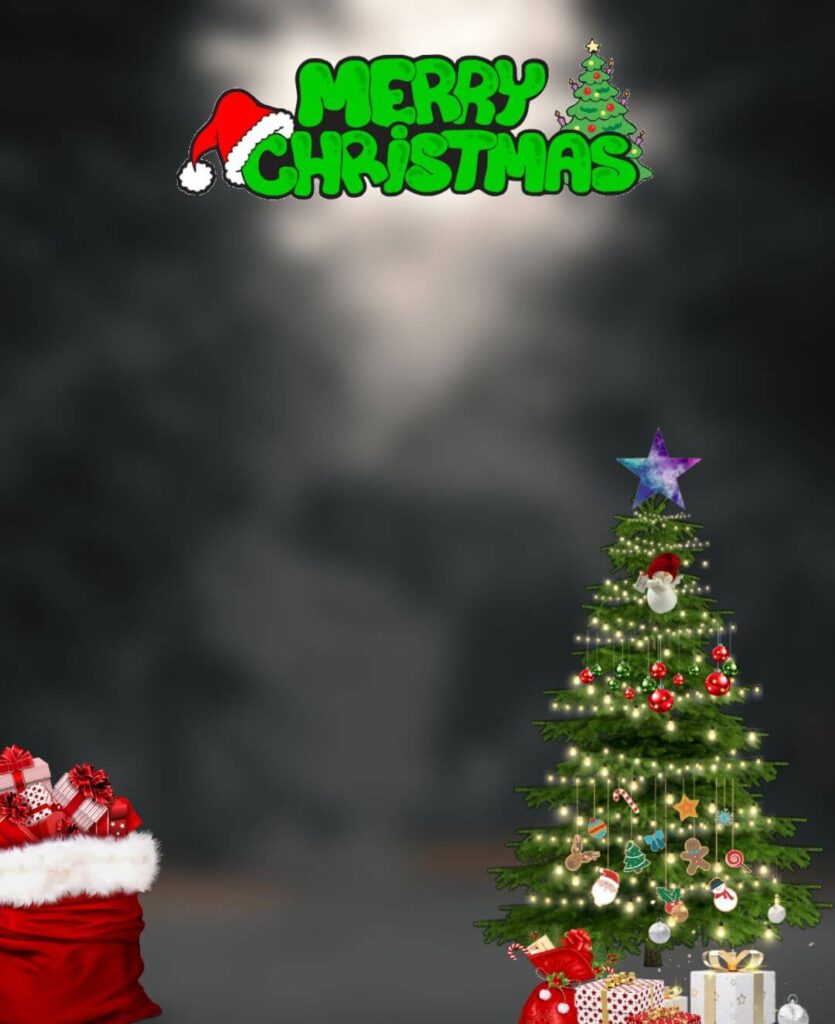 Merry Christmas Editing Background Full HD For CB