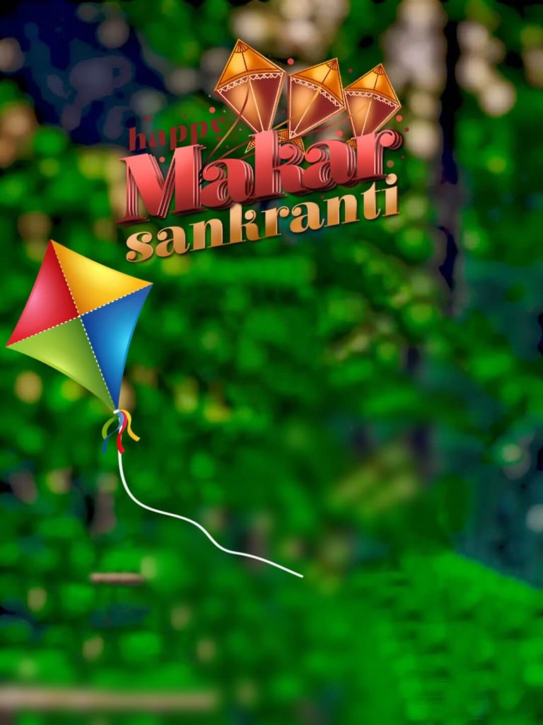 2024 happy makar sankranti photo editing background