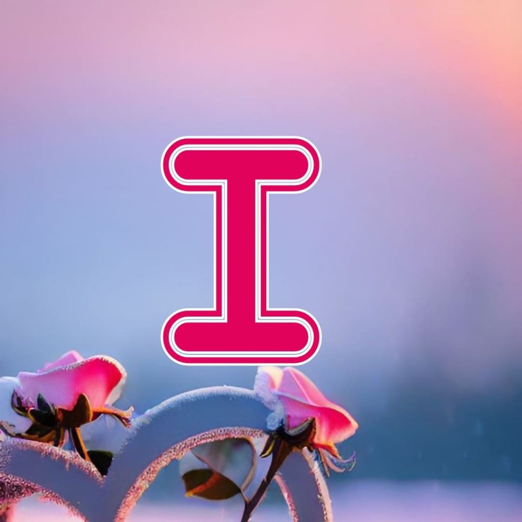 380+ i name dp, images, photos & wallpaper 2024 29 Stylish Letter I images