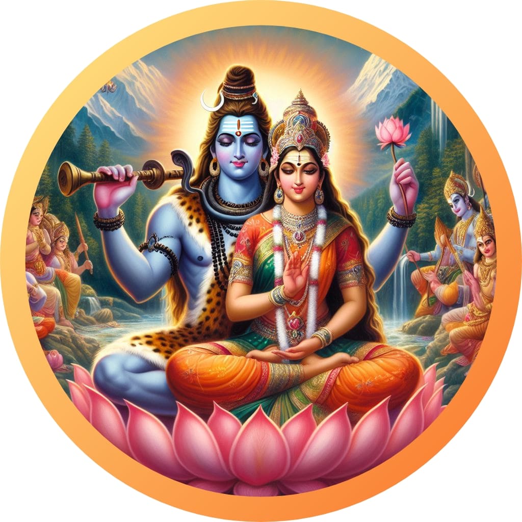 101+ shiv parvati dp, photos, pic & wallpaper 2024 4 cute shiv parvati images