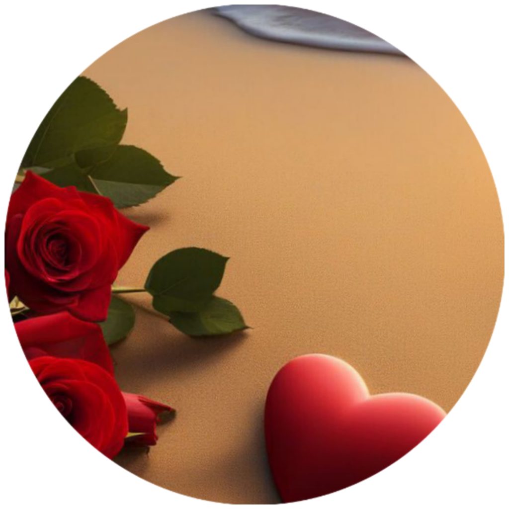 550+ whatsapp dp, stylish dp images, pic & photos 2024 17 red heart with rose whatsapp dp
