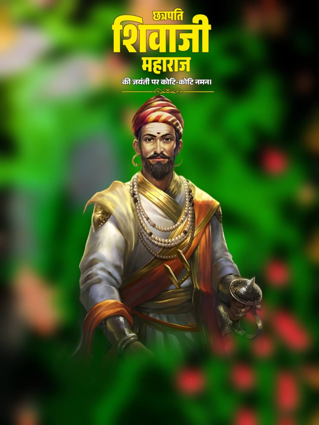 🔥 Shivaji Maharaj Banner Photo