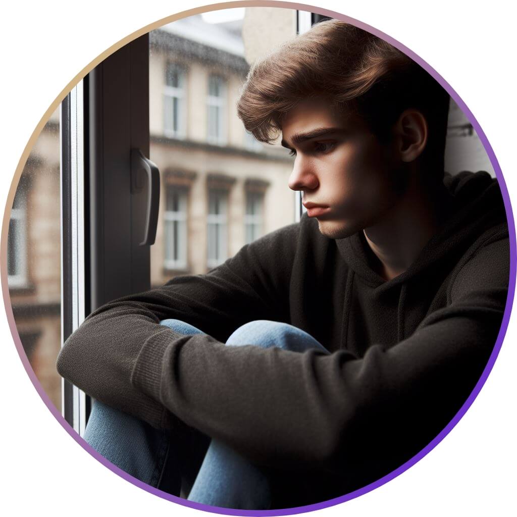sad dp image