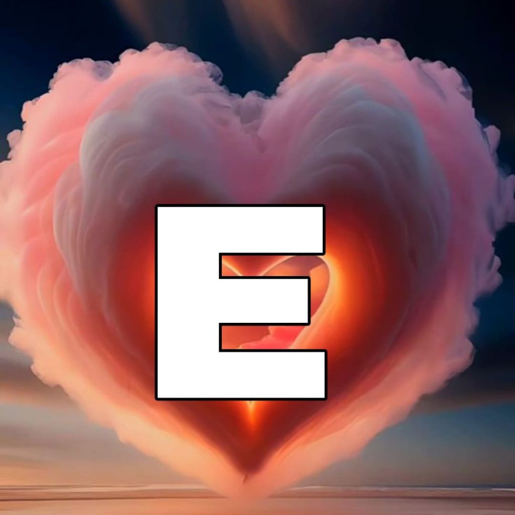 e letter images, dp, pic for whatsapp & instagram 2024 6 e letter images in heart