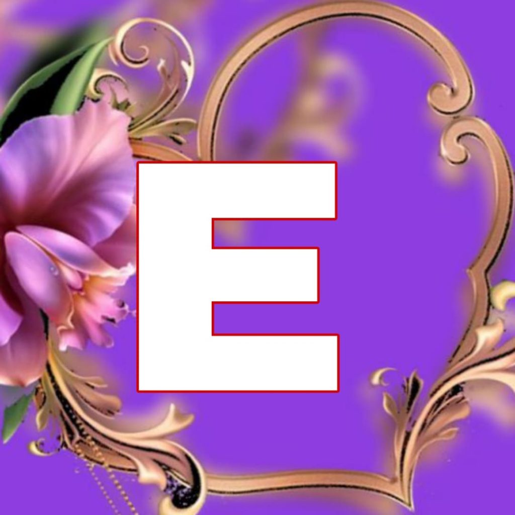 e letter images, dp, pic for whatsapp & instagram 2024 5 e letter images in heart hd