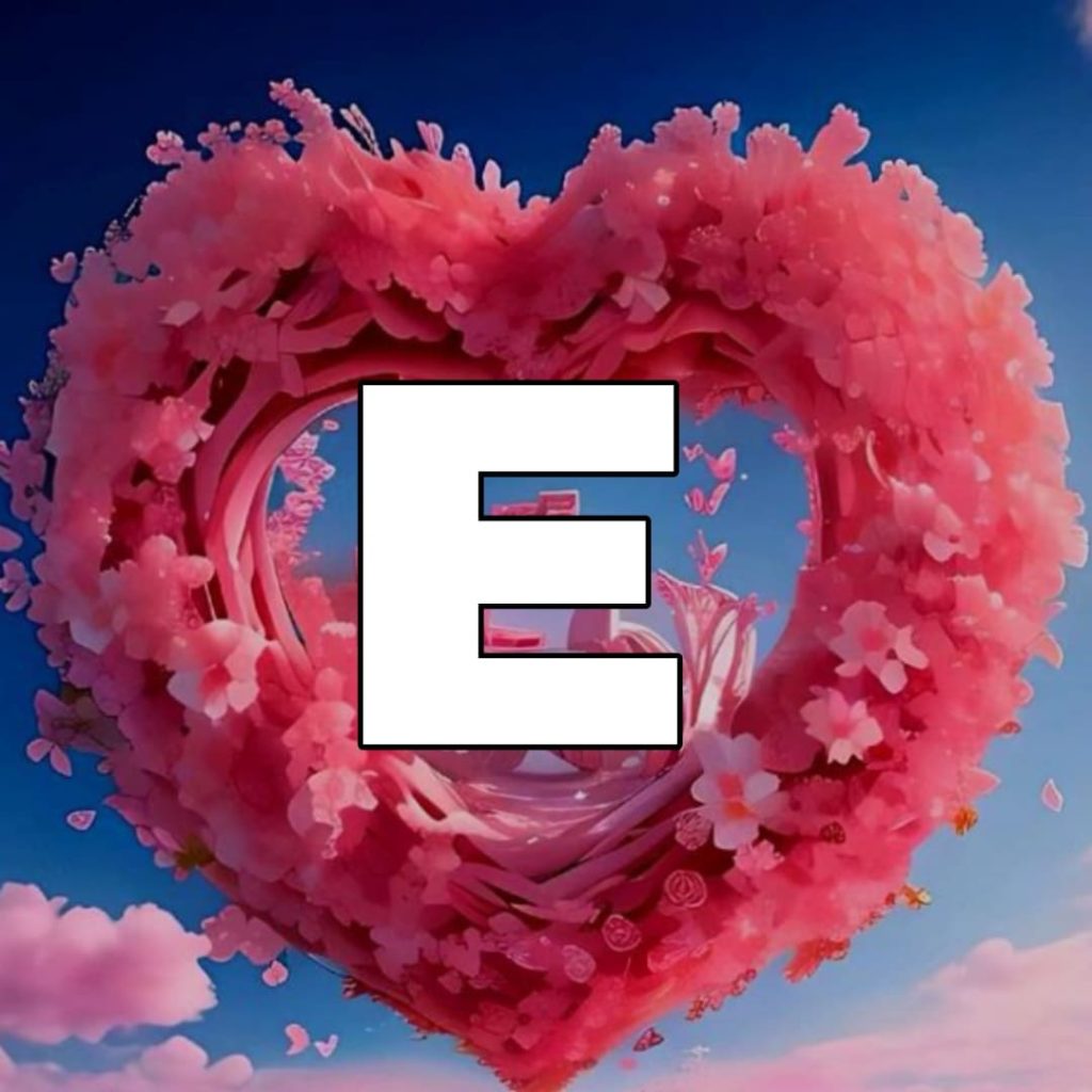 e letter images, dp, pic for whatsapp & instagram 2024 9 e letter style images