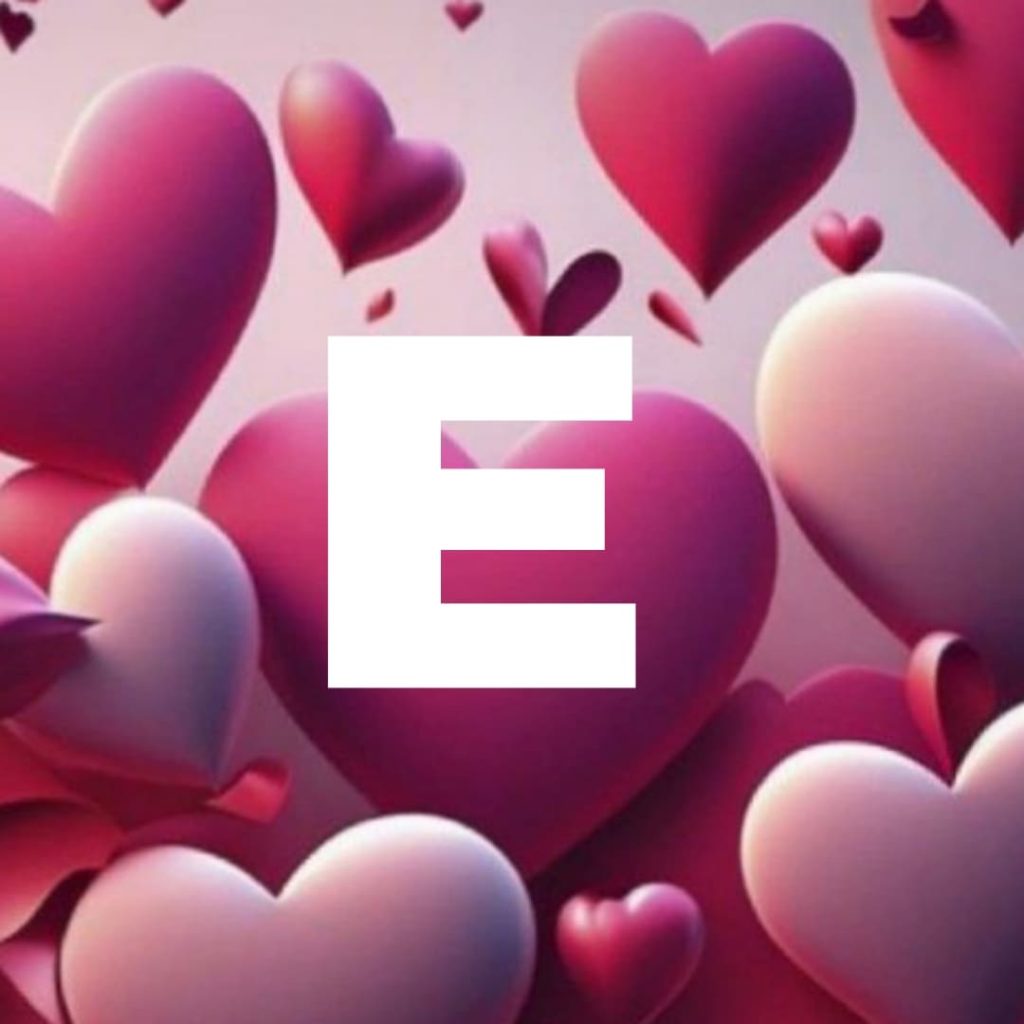 e letter images, dp, pic for whatsapp & instagram 2024 17 e name dp images