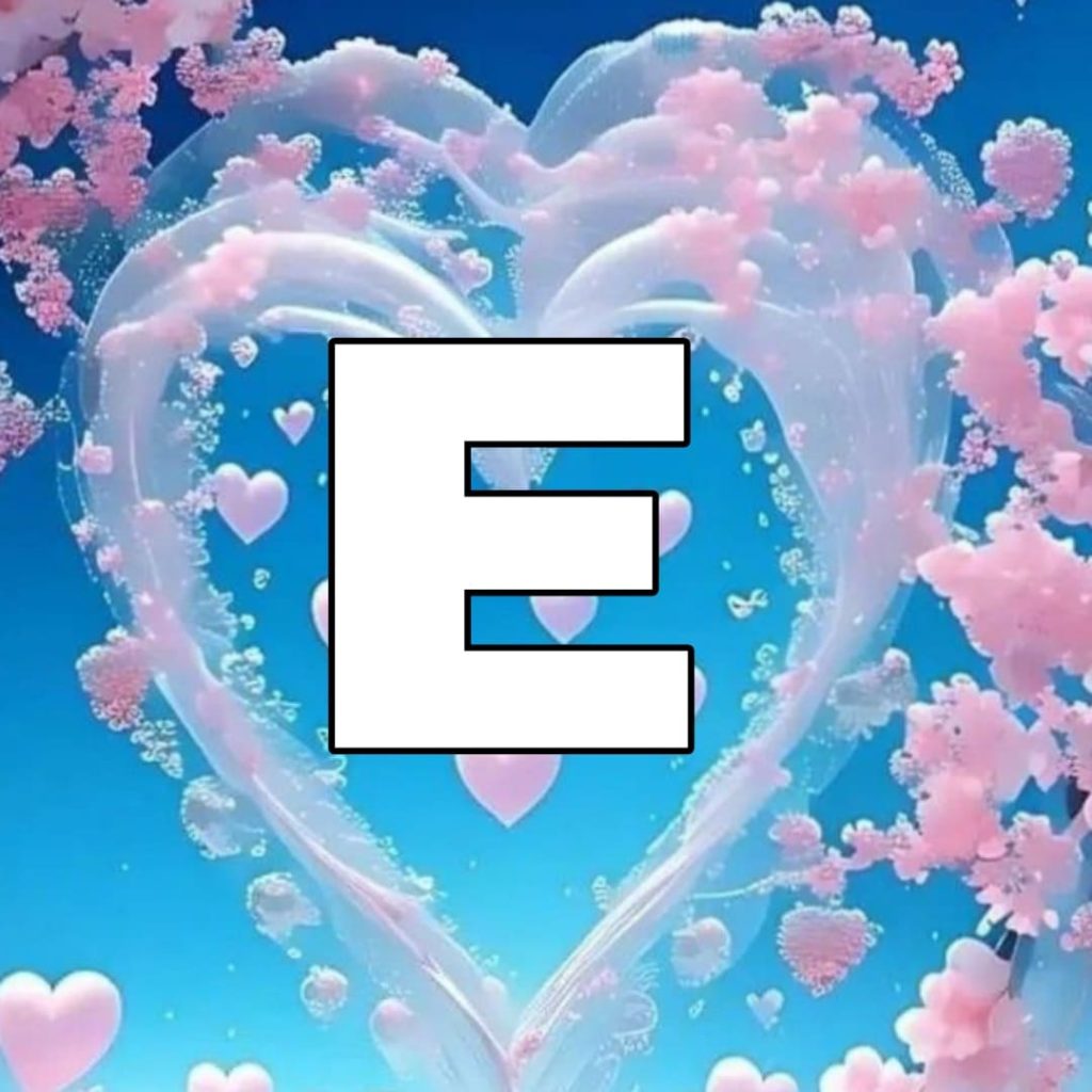 e letter images, dp, pic for whatsapp & instagram 2024 28 e stylish dp