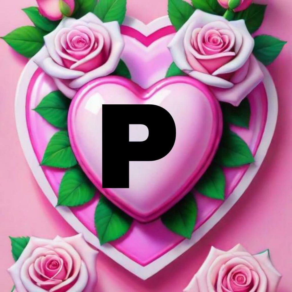 p name dp, pic, photos for whatsapp & instagram 2024 14 p letter style images