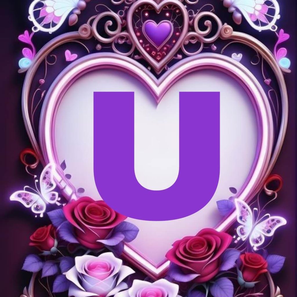 u name dp for whatsapp & instagram profile pi 12 u letter love images