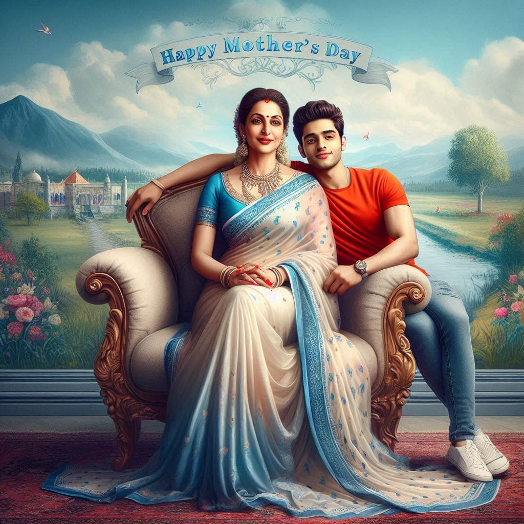 Mothers Day Ai Image 2024 free download full hd 7 mother day ai image