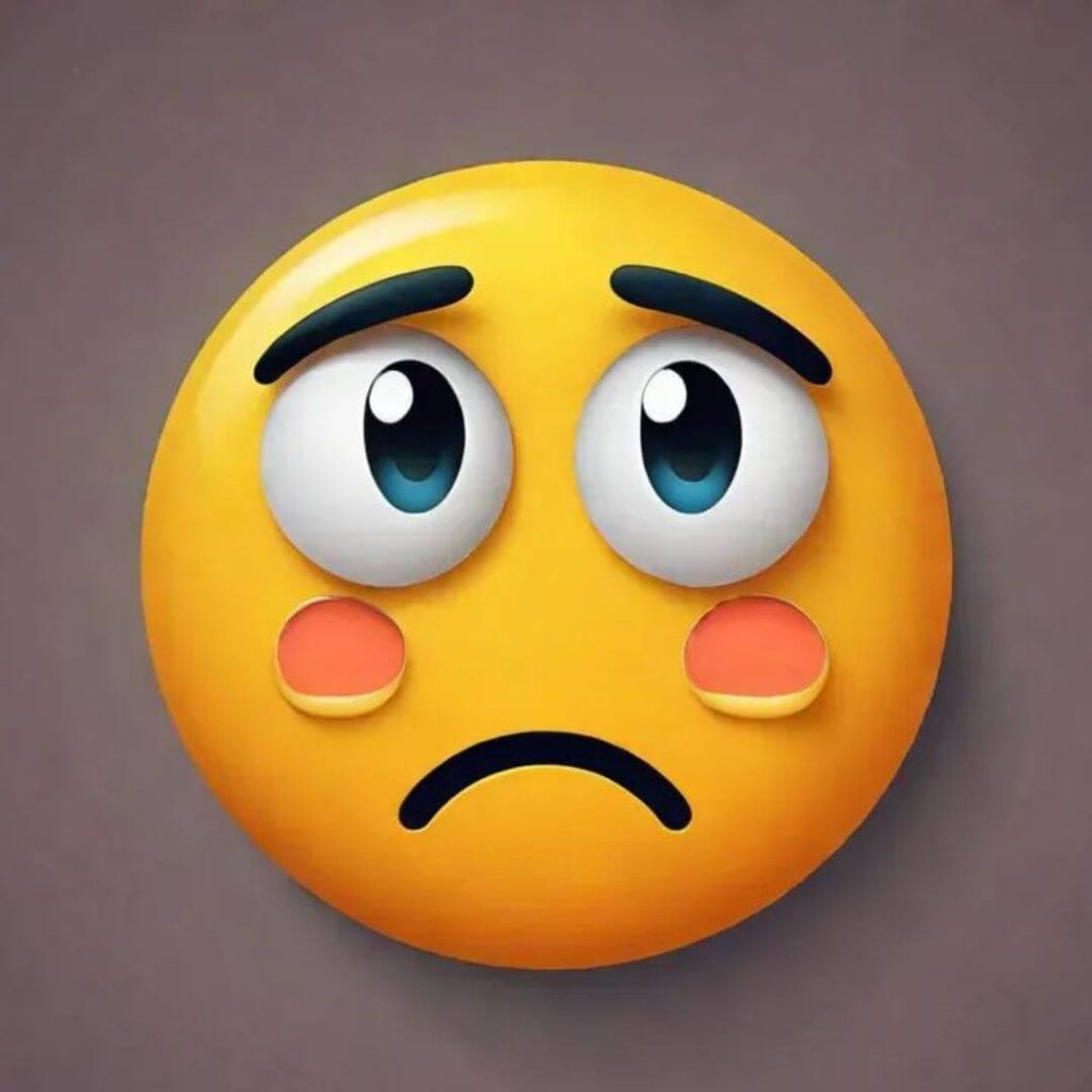 Mood off dp images for whatsapp & instagram 2024 46 emoji sad