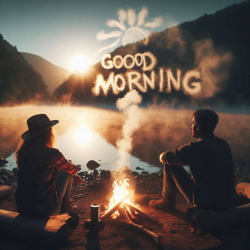 good morning images hindi love