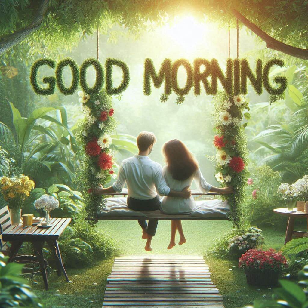 love rose good morning image