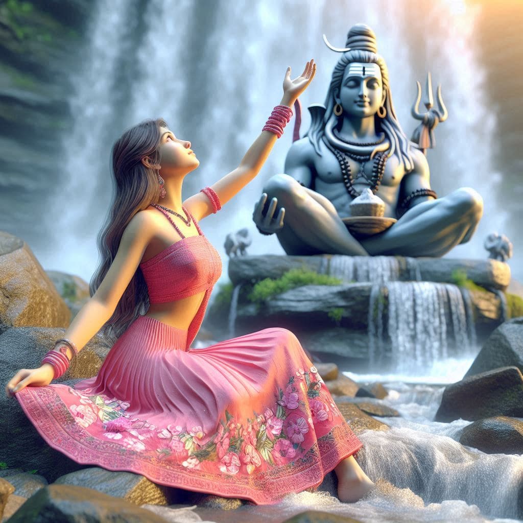 340+ Mahadev with girl ai images Full Hd 2024 2 Lord Shiva AI images hd download free