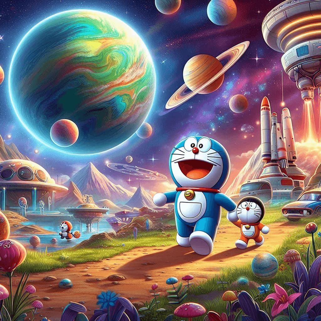 Doraemon wallpaper 4k, 8k full hd download free 2024 15 doraemon ka wallpaper