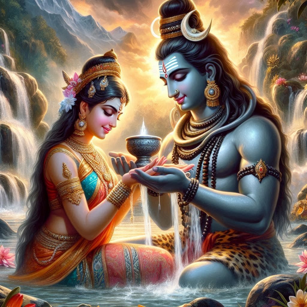 Shiv Parvati HD Wallpaper (Free Photos Download 2024) 18 shiv parvati love images hd wallpapers