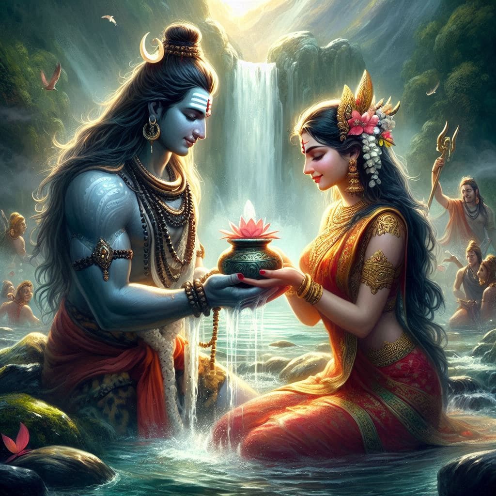 Shiv Parvati HD Wallpaper (Free Photos Download 2024) 22 shiv parvati vivah wallpaper hd