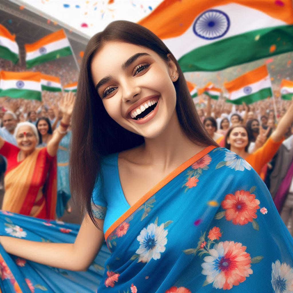 Independence Day Ai Images Full Hd 2024 (15 August) 42 15 August poster for School