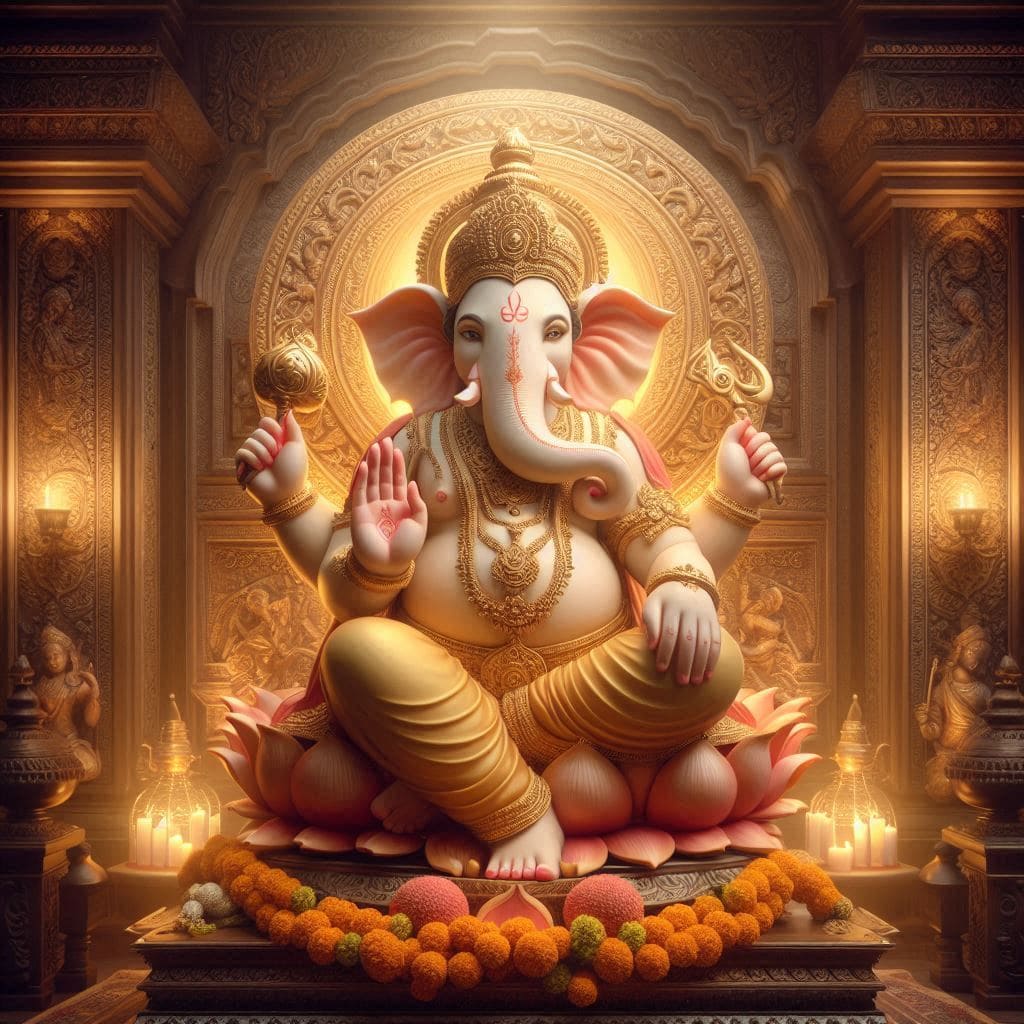 Ganpati Bappa Wallpaper Hd Images Download 2024 Free 1 Cute ganpati bappa wallpaper for mobile