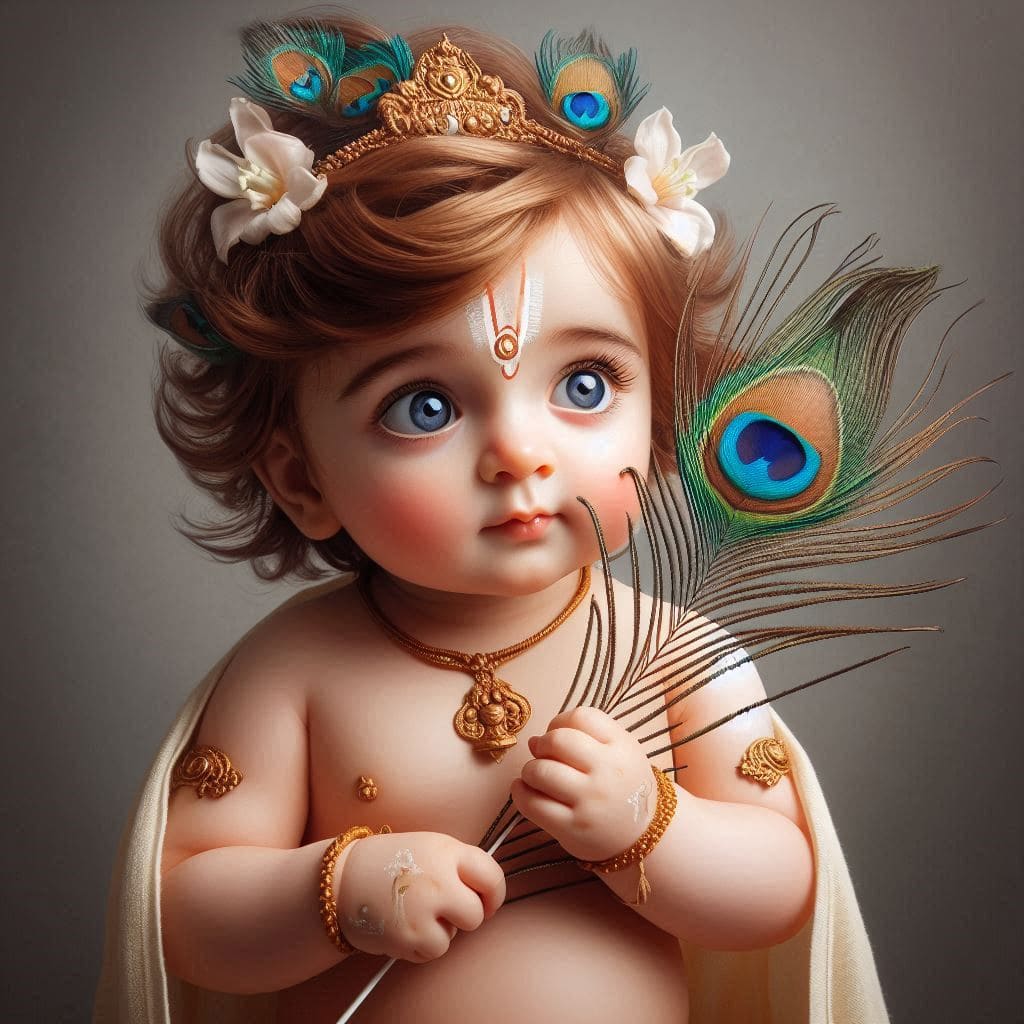 Happy Krishna Janmashtami Images 2024 (Baby Krishna) 9 Happy krishna janmashtami baby images hd download free