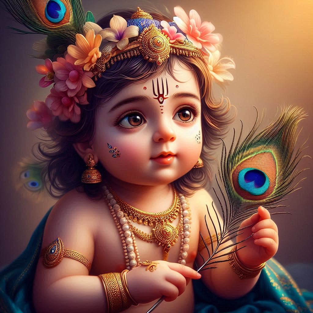Happy Krishna Janmashtami Images 2024 (Baby Krishna) 10 Happy krishna janmashtami baby images hd download
