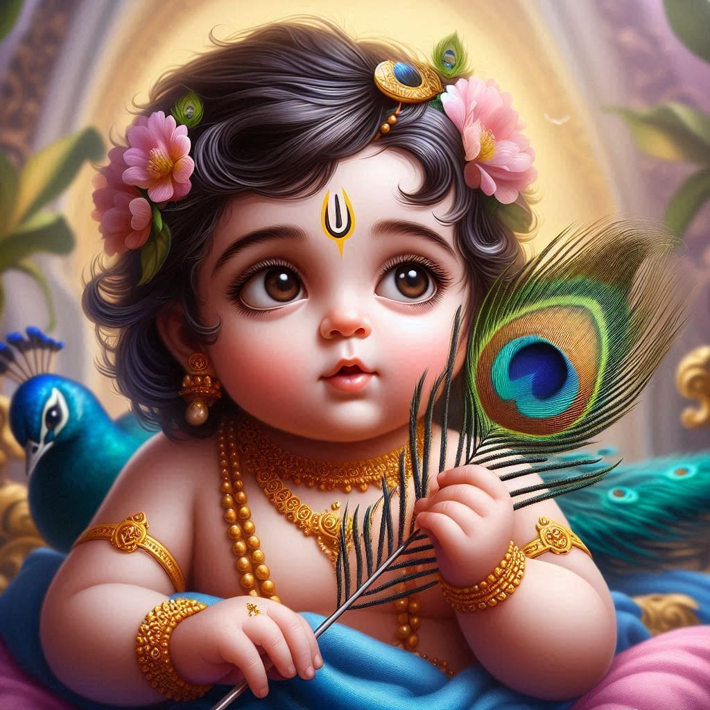 Happy Krishna Janmashtami Images 2024 (Baby Krishna) 21 Happy krishna janmashtami wallpaper download