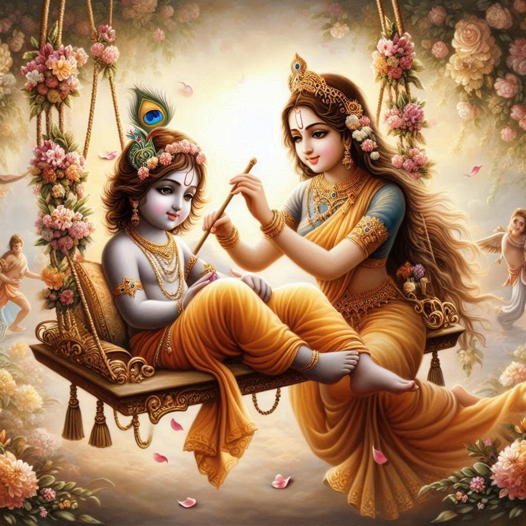 Happy Krishna Janmashtami Images 2024 (Baby Krishna) 27 Janmashtami background hd images free download
