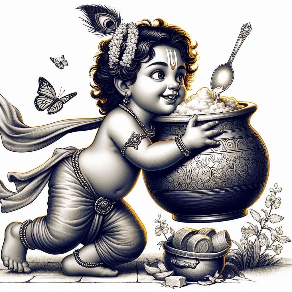 Krishna Janmashtami Banner Background 2024 Free 14 Janmashtami banner Photo