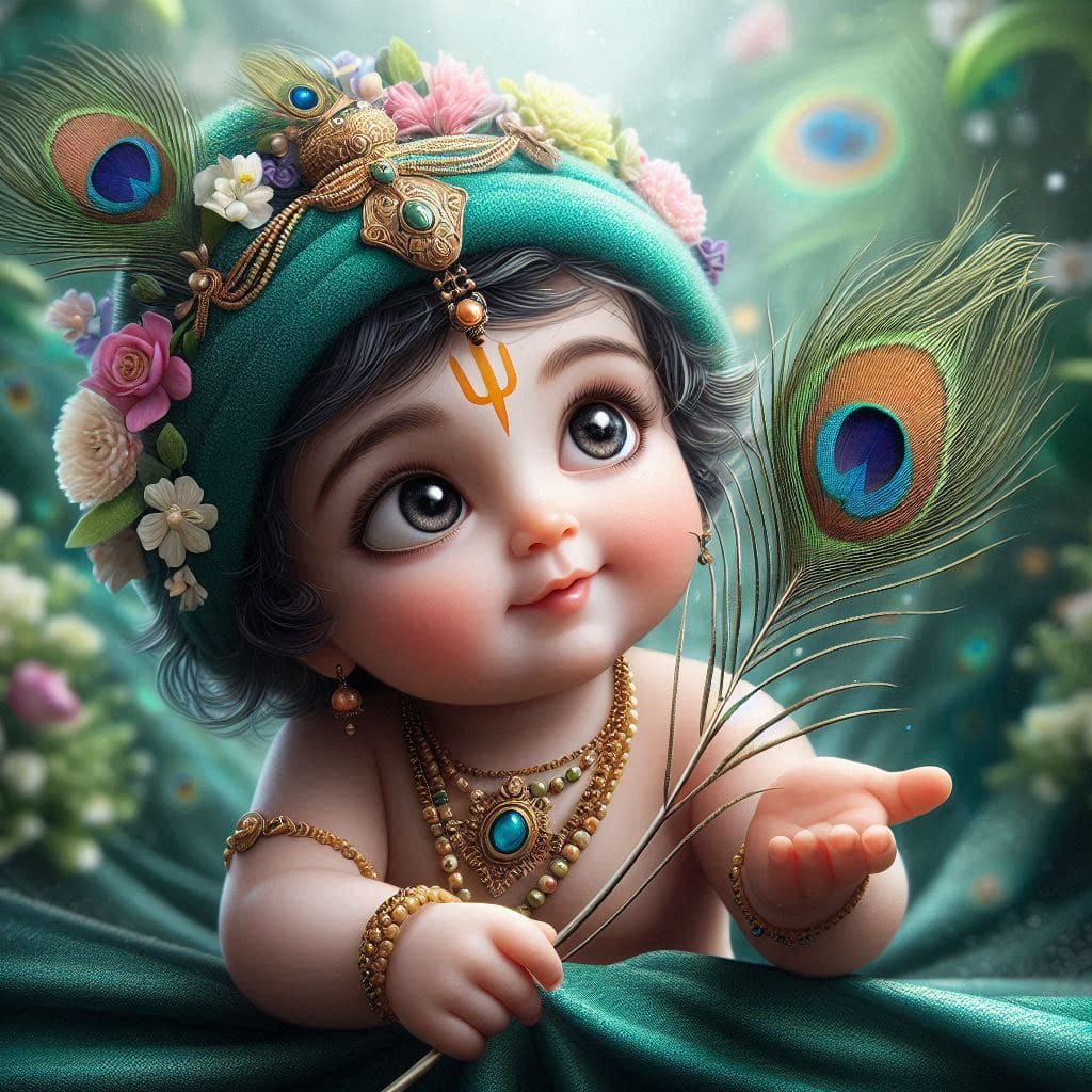 Happy Krishna Janmashtami Images 2024 (Baby Krishna) 31 Janmashtami wallpaper download hd 1080p