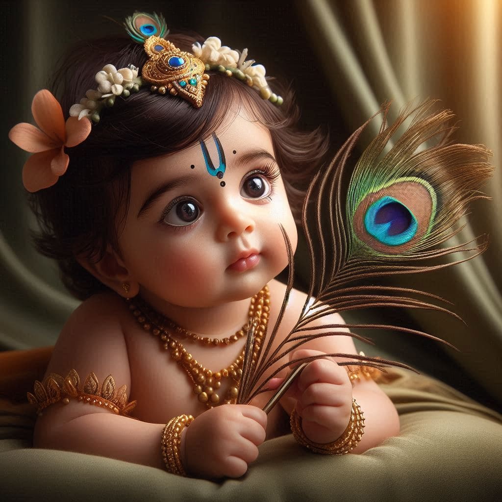 Happy Krishna Janmashtami Images 2024 (Baby Krishna) 30 Janmashtami wallpaper download hd 4k