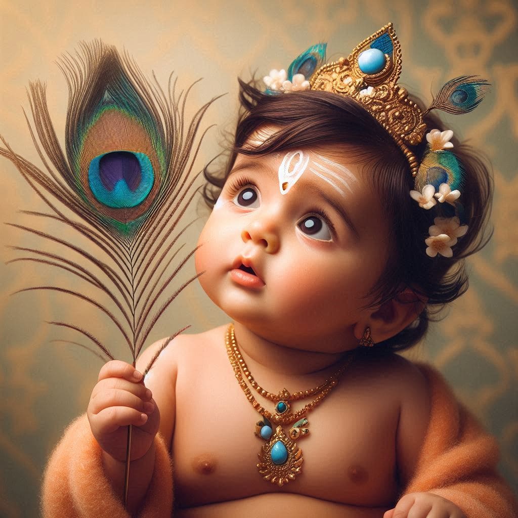 Happy Krishna Janmashtami Images 2024 (Baby Krishna) 39 Janmashtami wallpaper hd 1080p free download