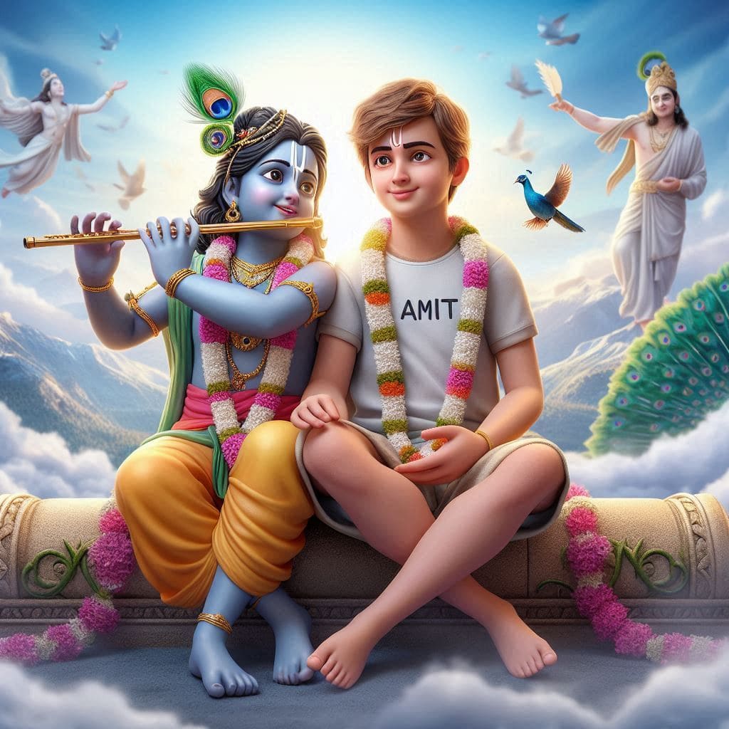 Krishna Janmashtami Ai Image Prompts 2024 Bing Images 7 Little krishna AI generated images