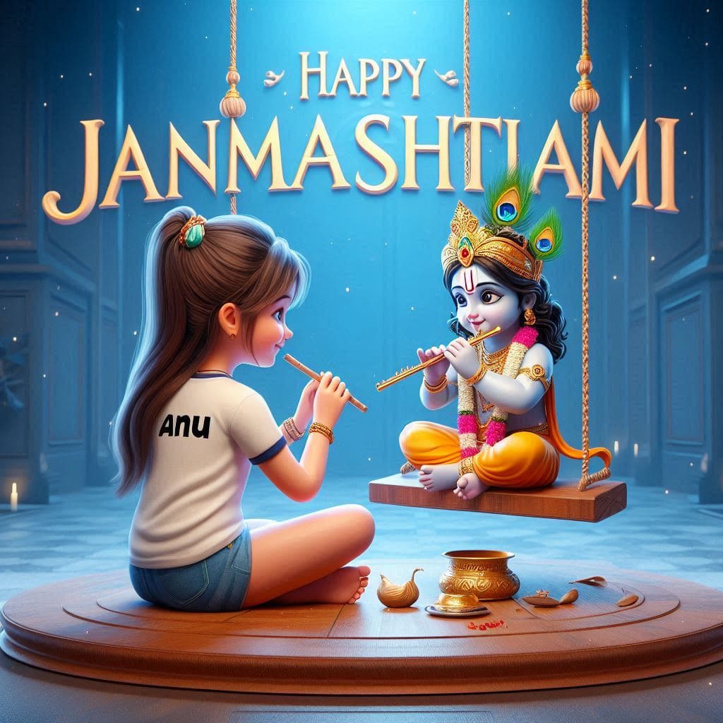 Krishna Janmashtami Ai Image Prompts 2024 Bing Images 16 Shri Krishna AI Images HD 4k 1080p