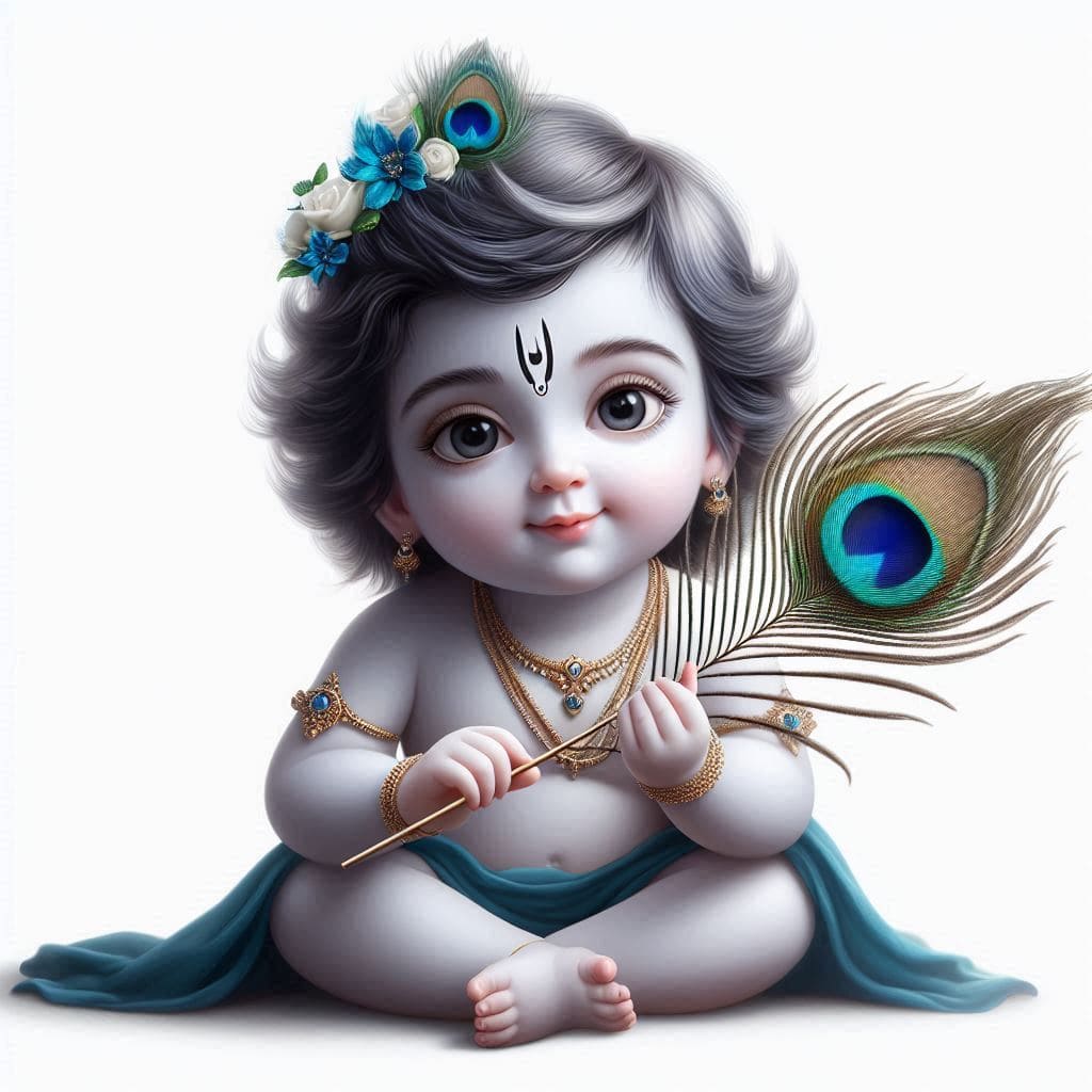 Happy Krishna Janmashtami Images 2024 (Baby Krishna) 11 happy krishna janmashtami baby images
