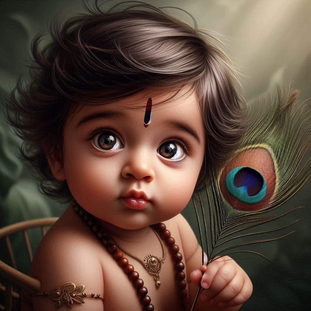 Happy Krishna Janmashtami Images 2024 (Baby Krishna) 24 happy krishna janmashtami wallpaper