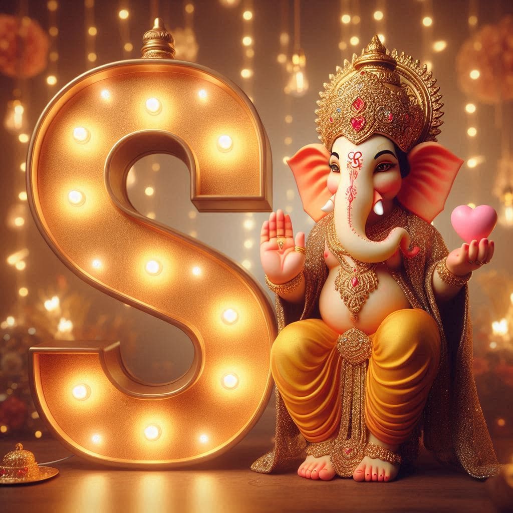 Ganesh Chaturthi 3D Name Art Ai Image Free Download 42 Ganesh AI images Hd 4k free