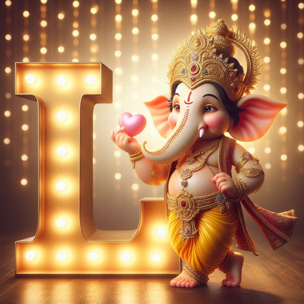 Ganesh Chaturthi 3D Name Art Ai Image Free Download 30 Ganesh ai generated images free download