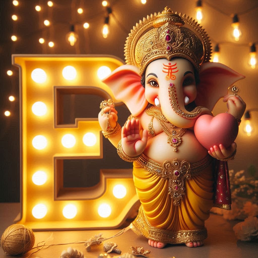 Ganesh Chaturthi 3D Name Art Ai Image Free Download 13 Ganesh ai images hd 4k for mobile