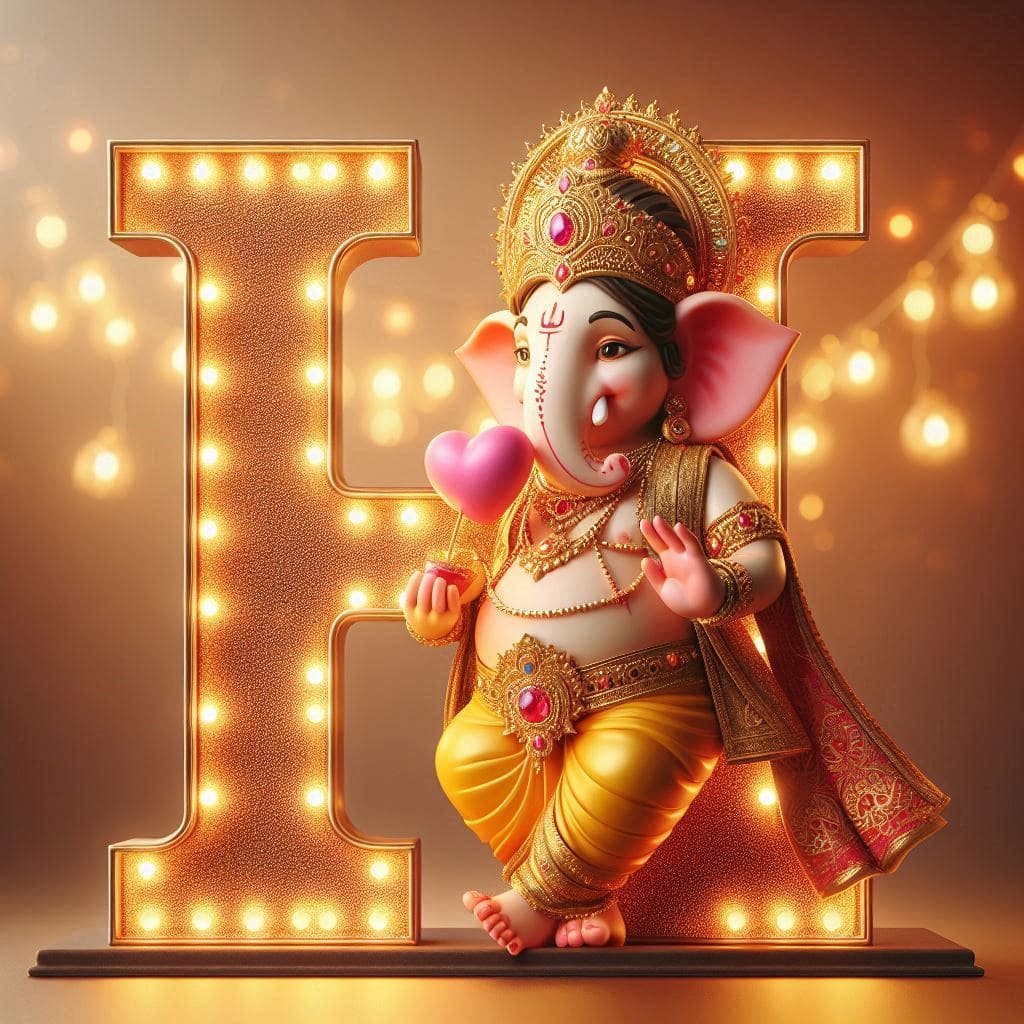 Ganesh Chaturthi 3D Name Art Ai Image Free Download 19 Ganesh chaturthi ai images hd 4k for mobile