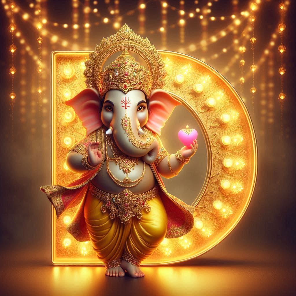 Ganesh Chaturthi 3D Name Art Ai Image Free Download 11 Ganesh chaturthi ai images hd wallpapers download