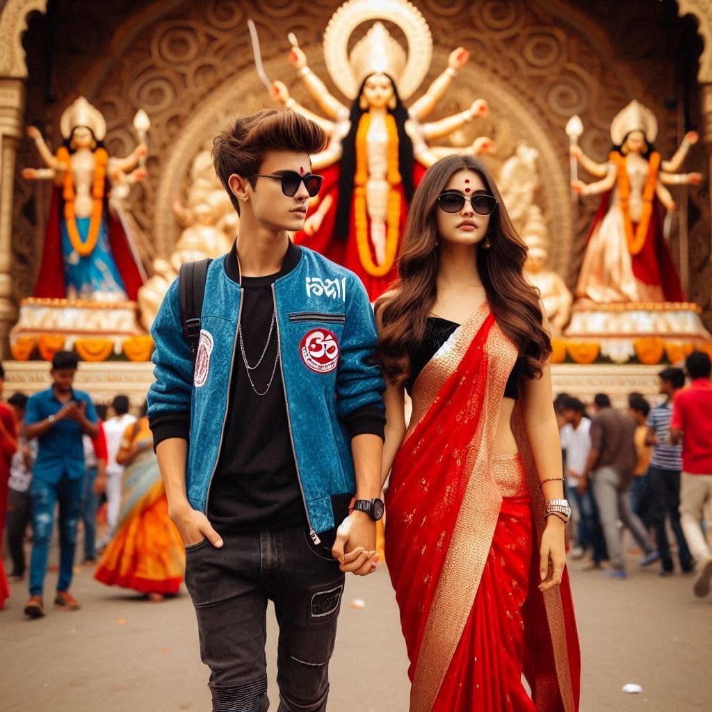 Durga Puja Ai Photo Editing Prompt 2024 (Navratri) 3 Navratri Ai Images Generator With Bing Image