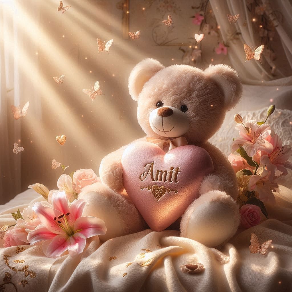 Teddy Bear Name Ai Image Prompt (Bing Ai Image Generate) 6 Sweet images of teddy bear