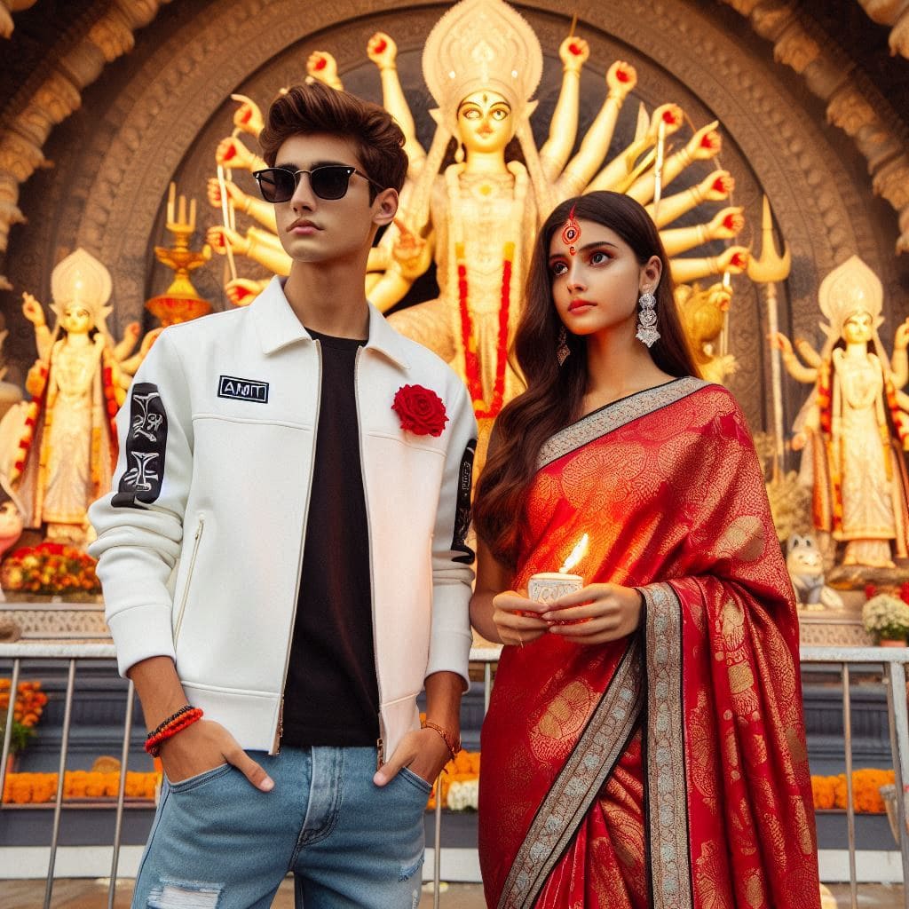 Durga Puja Ai Photo Editing Prompt 2024 (Navratri) 4 durga puja ai photo editing free 2024