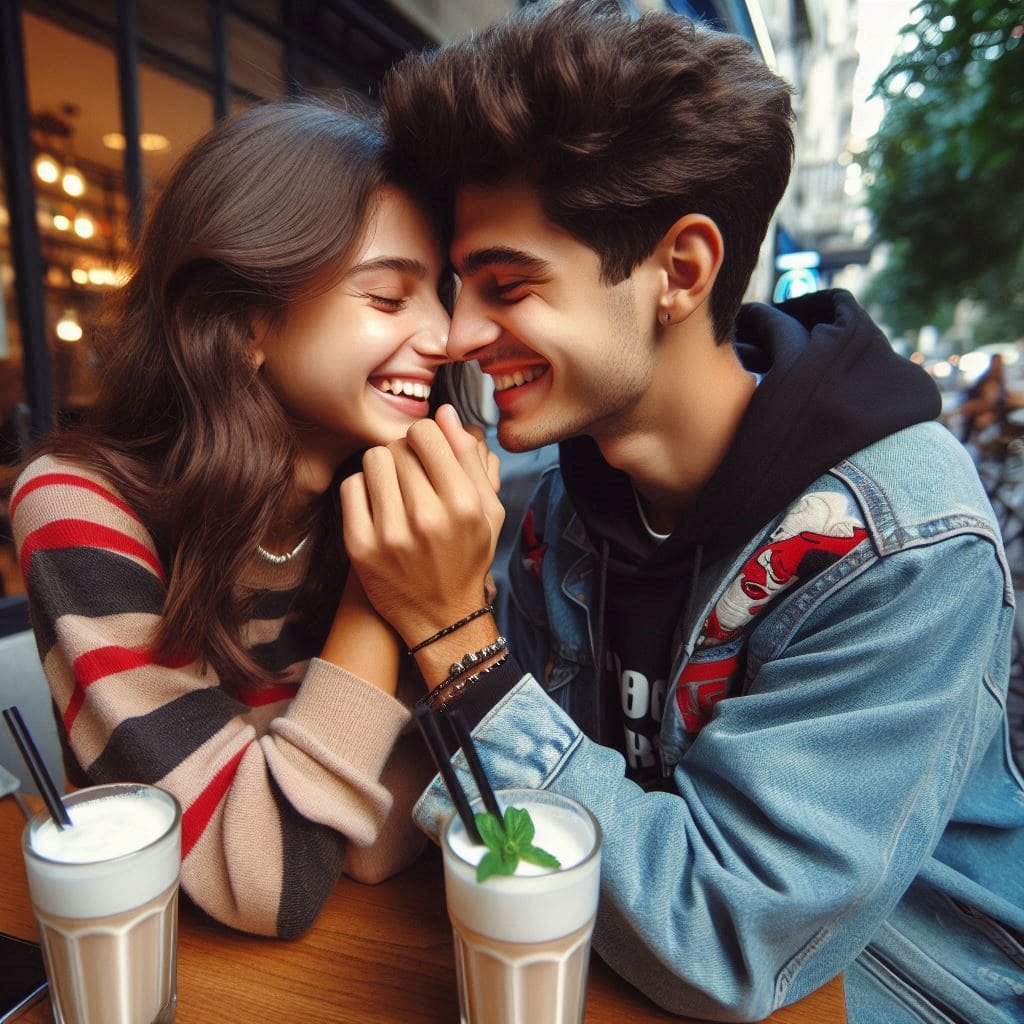 Couple Kiss Ai Photo Editing Prompt 2024 3 AI kissing generator free