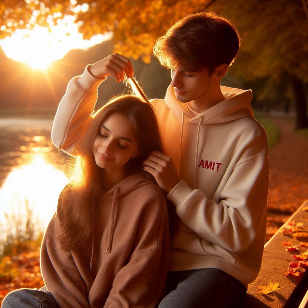 Couple Kiss Ai Photo Editing Prompt 2024 5 Couple kiss ai photo online free love